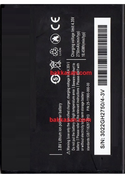 Senalstore General Mobile Discovery S Plus Batarya Pil