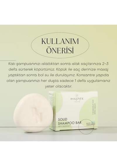 Ayrex Rahatlatıcı Katı Şampuan/kepek Karşıtı