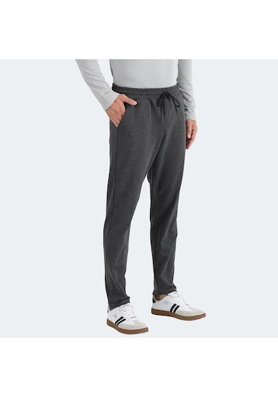 Slazenger IMPACTO I Erkek Eşofman Altı Siyah / Gri