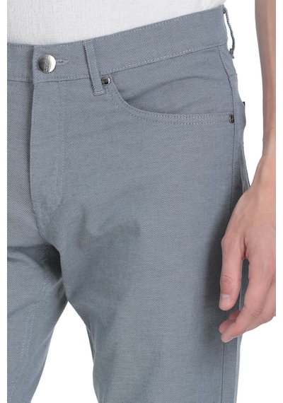 Hatemoğlu Lacivert Regular Fit Pamuklu 5 Cep Kanvas Pantolon 35338 Lacivert