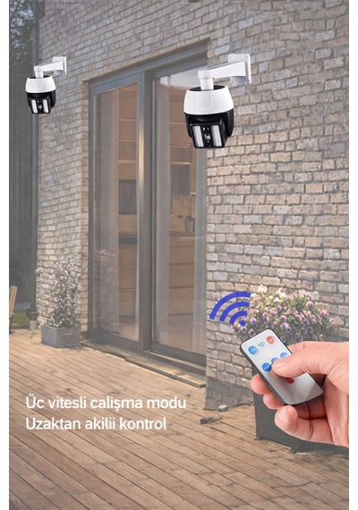 44 Led Sensörlü Solar Lamba 3 Modlu Bahçe Aydınlatma Kumandalı Ip65 Su Geçirmez Duvar Lambası Beyaz