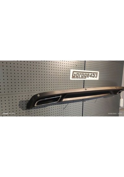 Superb Amg Diffizör İtal Mat Black Taiwan Garage453