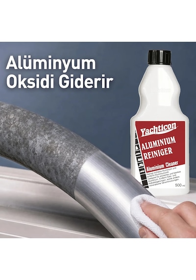 Yachticon - Alüminyum Temizleyici 500 Ml - Direklerinizde Ve Metal Aksamlarınızda Oksidasyona Son
