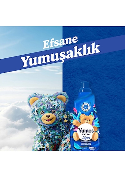 Yumoş Çamaşır Yumuşatıcısı Extra Konsantre Lilyum 1440 ML