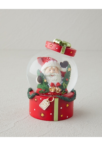 English Home Azure Yılbaşı Kar Küresi 15,5 Cm Kırmızı