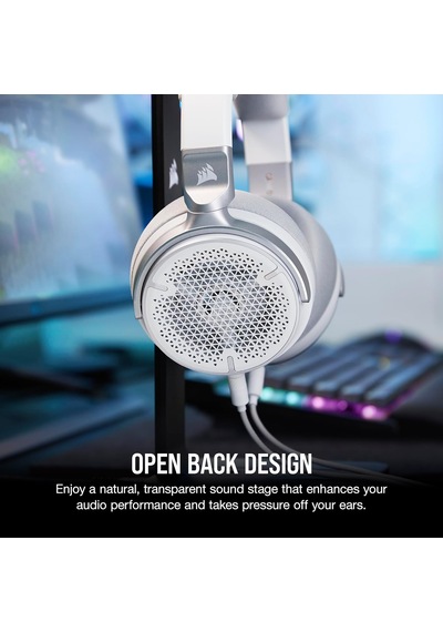 Corsair Virtuoso Pro Open Back Açık Arkalı Streaming/gaming Headset Carbon /beyaz