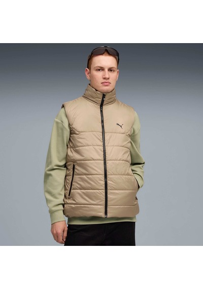 Puma Essentıals Erkek Dolgulu Yelek 685209 55 Bej