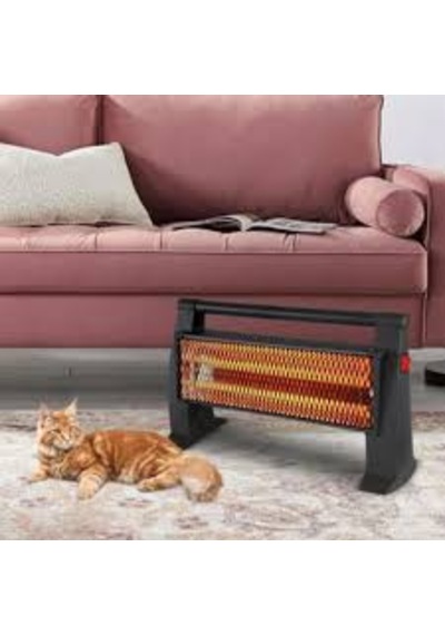 Zenon Lx-2819 Quartz Isıtıcı - Siyah - 1200 Watt