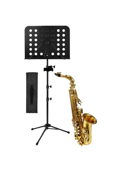 Midex SF-8000 Gold Profesyonel Alto Saksafon Mi Bemol (Eb) Full Set