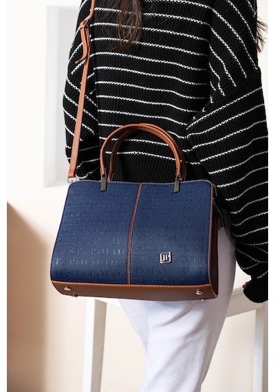 Just Polo Kadın Yeni Sezon El Ve Omuz Çantası 234079mh Lacivert Taba