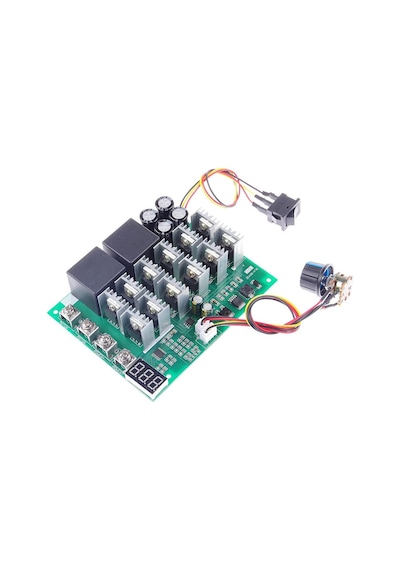 DC 10V-55V 60A 3000W  Ekranlı PWM Motor Sürücü