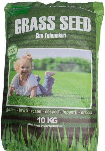 Çim Tohumu 10 Kg - 6'lı Karışım Grass Seed