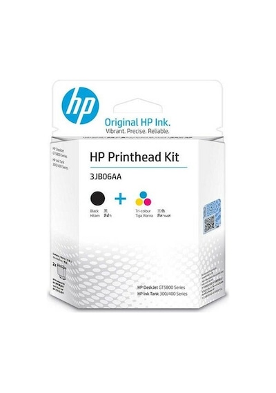 Hp Gt51-gt52 - 3yp61ae Siyah Ve Renkli Baskı Kafası