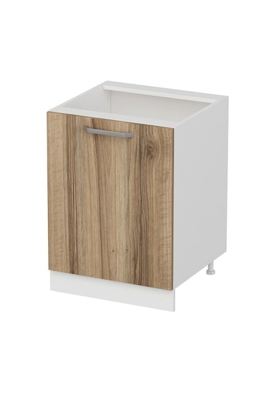 Minar Mutfak Alt Modül 1k1r 60cm Dolap Beyaz/dore - D1