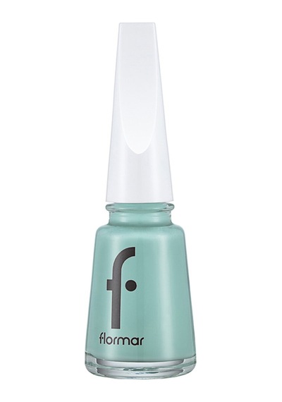 Flormar Nail Enamel Uzun Süre Kalıcı Besleyici Oje - 424 Bluish Green - 8 Adet Tarı