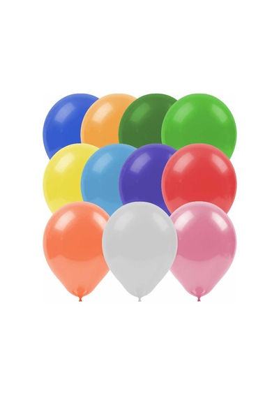 Pastel Rengarenk Balon 12'Li