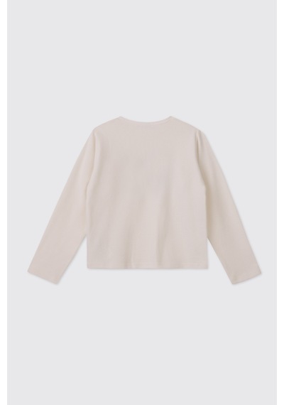 Panço Kız Çocuk Ekru-mint Eşofman Altı 2521gk08064