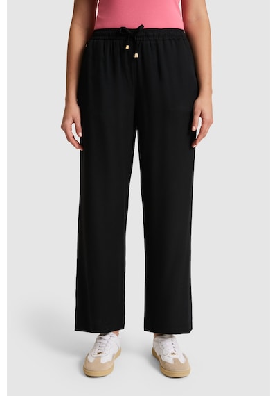 U.s. Polo Assn. Kadın Siyah Pantolon Kanvas-chino 50325543-vr046