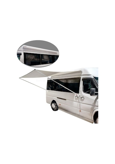 Shuıvan Karavan Tentesi 3x2,5m Açılır - Manuel Yerli -703