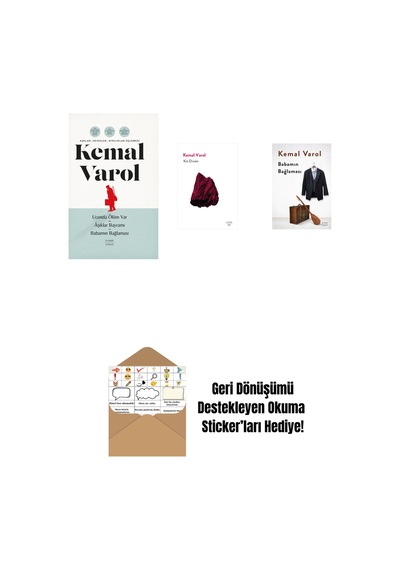 Aşklar, Hevesler, Ayrılıklar Üçlemesi Ciltli + Kin Divanı + Babamın Bağlaması + Okuma Sticker'ları