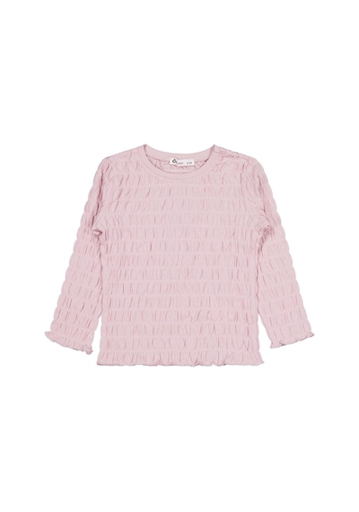 Civil Girls Raporlu 2-5 Yaş Sweatshirt - Pembe Açık Gül Kurusu