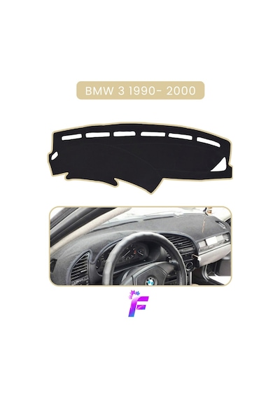 Bmw E36 1990-2000 Uyumlu Ön Göğüs Örtüsü Yansıma Önleyici Kolay Montaj Oto Aksesuar Ta1