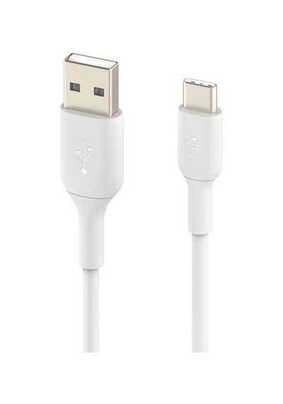 Belkin Cab001bt1mwh2pk Boostcharge Usb-c To Usb-a 1m 2'li Paket Şarj Kablosu Beyaz