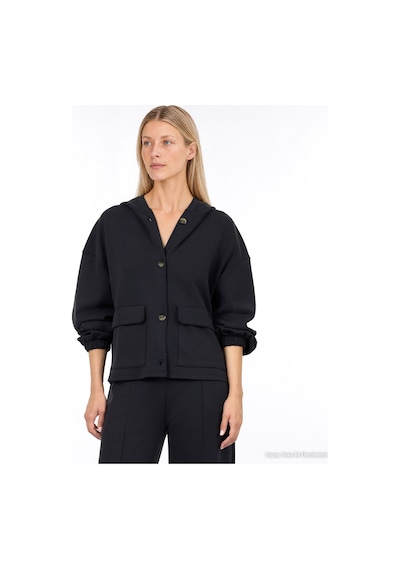Yargıcı Regular Kapüşonlu Yaka Uzun Kol Sweatshirt 26kksw9005l 001 Siyah