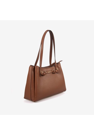 Guess Kadın Vegan Kol Çantası Hwbg9742230 kahverengi