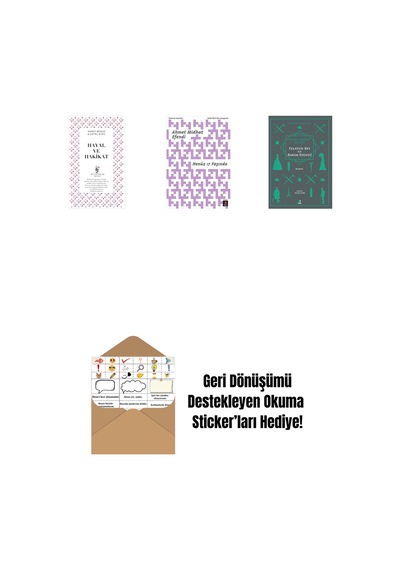 Hayal Ve Hakikat + Henüz 17 Yaşında + Felatun Bey İle Rakım Efendi + Okuma Sticker'ları