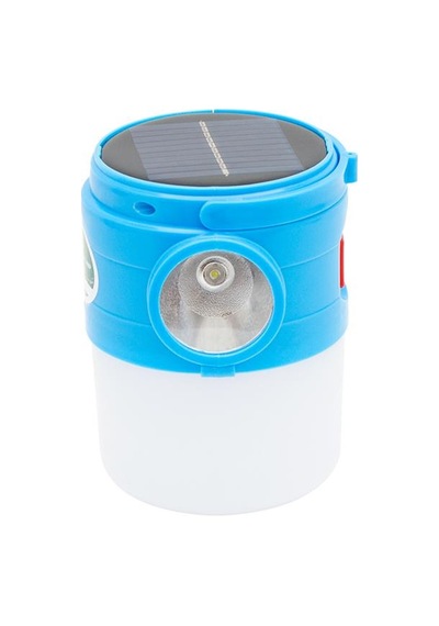 Powermaster 100w Çok Fonksiyonlu Solar Acil Durum Lambası Pm-17840 Mavi