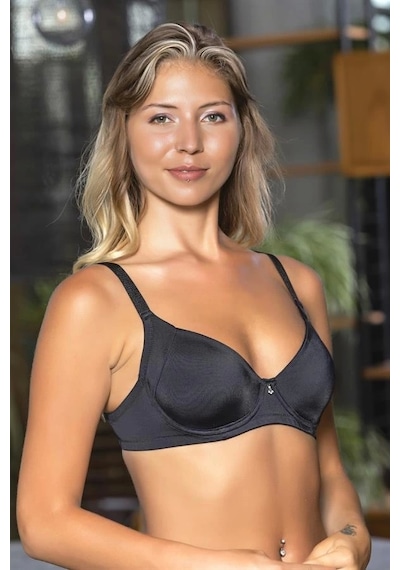 Saklımoda Toparlayıcı Minimizer Sütyen Siyah Mgp11240 Siyah