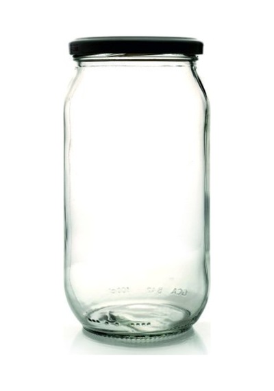 Kavanoz (1 Lt. Metal Kapağı Ile)
