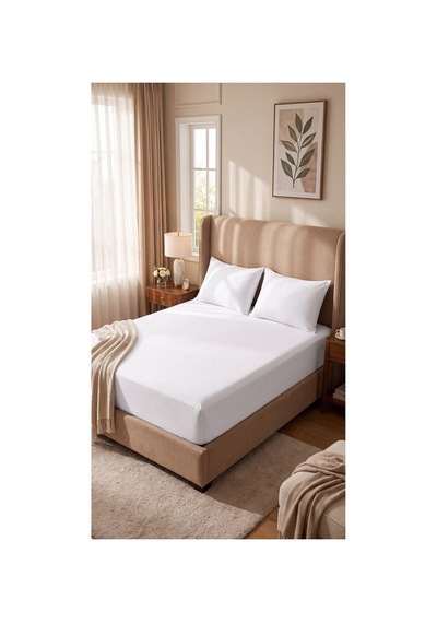 Çift Kişilik Lastikli Çarşaf Takımı 1 Lastikli Çarşaf 160 X 200 2 Yastık Kılıfı 50 X 70 Beyaz - 717411501 Beyaz Çift Kişilik Lastikli Çarşaf Takımı 1 Lastikli Çarşaf 160 X 200 2 Yastık Kılıfı 50 X 70 Beyaz - 717411501 Beyaz