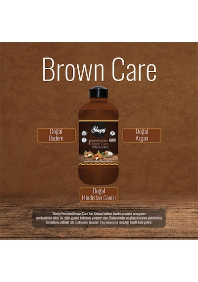 Sleepy Premium Brown Care Serisi Sıvı Sabun 2x1500 ML Sleepy Premium Brown Care Serisi Sıvı Sabun 2x1500 ML