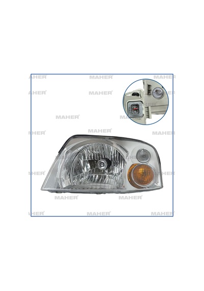 Hyundai Atos 2006-2009 Far Sol Elektrikli 92101-05520