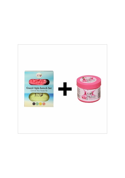 Joy Wax Ganül Ağda Isıtıcı Set Pudralı+konserve Ağda Pudralı80 ML