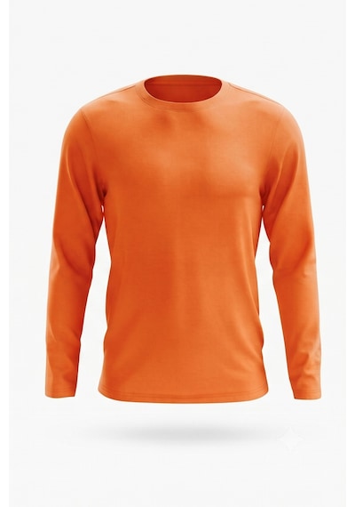 Kiagu Erkek Çocuk Uzun Kollu Basic Düz Tişört %100 Pamuk Bisiklet Yaka T-shirt 2-13 Yaş Turuncu Kiagu Erkek Çocuk Uzun Kollu Basic Düz Tişört %100 Pamuk Bisiklet Yaka T-shirt 2-13 Yaş Turuncu