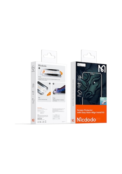 Mcdodo Pf-6865 Apple Uyumlu iPhone 16 Plus Hayalet Kırılmaz Cam