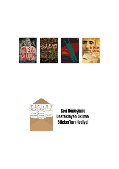 Orhan Miroğlu 4 Kitap Set + Okuma Sticker'ları