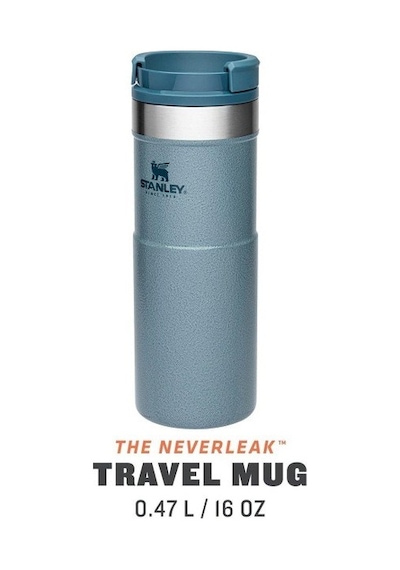 0.47l Classic Neverleak Travel Mug - Buz Mavisi 6939236382908 Mavi