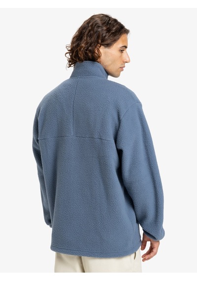 Quiksilver Quıksılver Clean Coast Fz China Blue - Solid Erkek Polar Ceket Eqypf03066-bnd0 Mavi