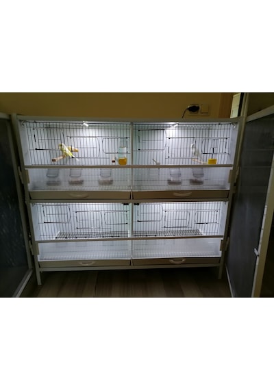 İstanbul Kafes Model 4 Pvc Kuş Dolabı