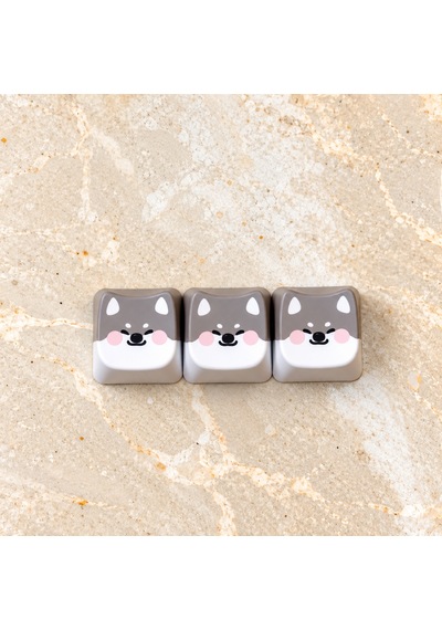 1 Adet Sevimli Figürlü Keycaps Klavye Tuş Başlığı Mekanik Klavye Uyumlu Dekoratif Özel Tasarım-12