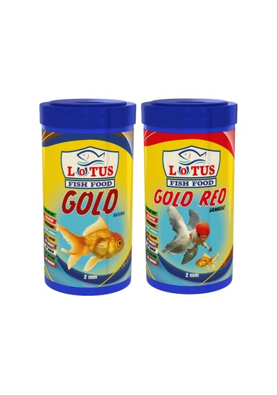Gold Natural 250 Ml + Gold Red 250 Ml Japon Balık Yemi