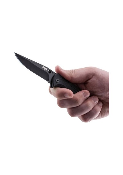 Sog Fk1101 Salute Mini-satin Kamp  Bıçak Siyah