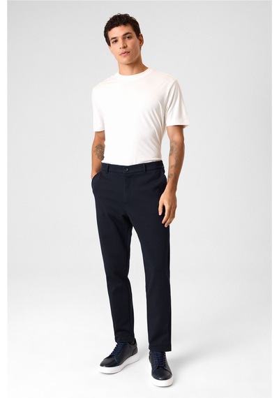 Back And Bond Regular Fit Diagonel Lacivert Jogger Pantolon Çok Renkli