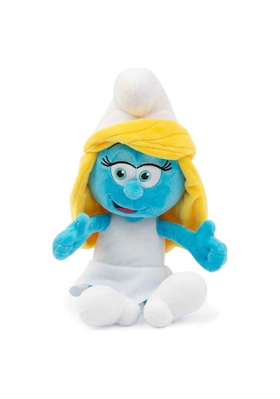 Gioc-hi Preziosi Lisanslı Şirin Köyünden Şirine Müzikli Sesli Yumuşak Malzemeli 25 Cm Oyuncak Peluş Çok Renkli