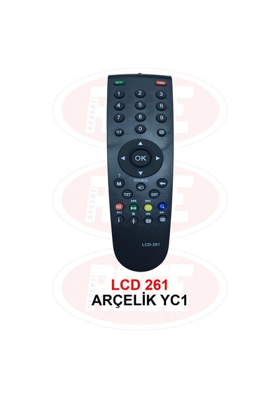 Arçelik Uyumlu Yc1 Lcd Kumandası