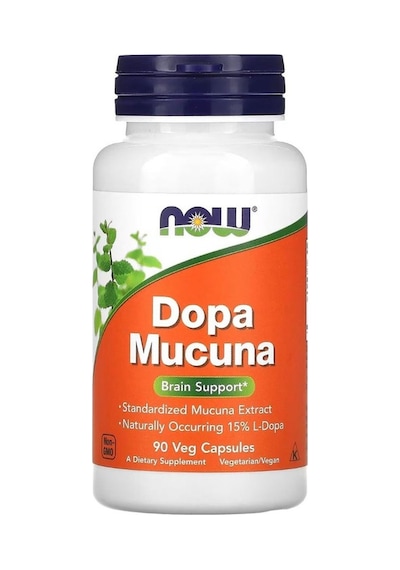 Dopa Mucuna 90 Kapsül Dopam.ne Brain Support Standardized Extract Naturally Occurring 15%